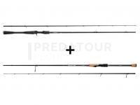 Canne Shimano Poison Adrena Casting 2.06m Max 150g (+ Yasei BB Street 2.10m 3-12g)