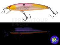 Leurre Dur Nories Laydown Minnow Just Wakasagi - 73mm 6g BR-286 Translucent Pearl Shad