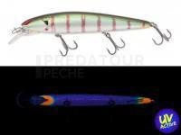 Leurre Dur Nories Laydown Minnow MID 110 - 112mm 18g BR-311 Flashing Real Blue Gill