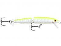Leurre dur Rapala Jointed 13cm - Silver Fluorescent Chartreuse UV