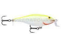 Leurre Rapala Shallow Shad Rap 5cm - Silver Fluorescent Chartreuse