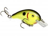 Leurre Strike King Pro Model Series 1 6.5cm 10.6g - Black Back Chartreuse