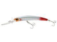 Leurre dur Yo-zuri Crystal Minnow Deep Diver 110mm 16g | 4-3/8 inch 9/16 oz - Bleeding Ghost Shad (R1135-HBGS)