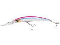 Leurre dur Yo-zuri Crystal Minnow Deep Diver 110mm 16g | 4-3/8 inch 9/16 oz - Fluorescent Pink (R1135-HPK)