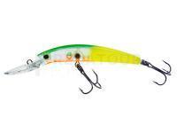 Leurre dur Yo-zuri Crystal Minnow Deep Diver Walleye 90mm 9.5g | 3-1/2 inch 3/8 oz - Banana Peel (R1205-BTCL)