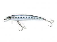 Leurre dur Yo-zuri Pins Minnow Floating 90F | 9cm 7g - Silver Black (F1163-BL)