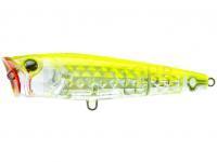 Leurre Yo-zuri 3DR-X Popper 65mm 6g - R1435-PCLS Prism Chartreuse Silver