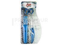 Cuda Set Cuda Knife & Micro-Scissors Titanium Nitride Bonded