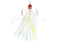 Mustad In-Line Triple Grip Feathered Chartreuse - #1
