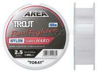 Monofilament Toray Area Trout Real Fighter Nylon Super Hard 100m - 0.148mm 4lb