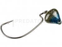 Têtes plombées Strike King MD Jointed Structure Jig Head 3/8oz - Blue Craw