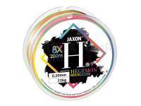 Tresse Jaxon Hegemon 8X Multicolor 200m 0.22mm