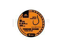 Mikado Feeder Bomb MF14 Rigs Push Stop 0.20mm/38cm - #10