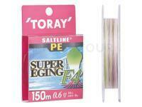 Tresse Toray Salt Line PE Super Eging F4 150m #1.0