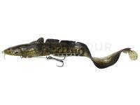 Leurre Savage Gear 3D Burbot Shallow 25cm 70g Slow Sinking - Gold Burbot UV