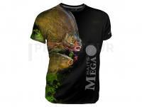 Dragon Breathable T-shirt Megabaits - bream/tench black - XL