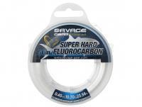 Fluorocarbon Fil Savage Gear Super Hard Fluorocarbon Clear 50m 0.60mm 18.90kg 41.66lb