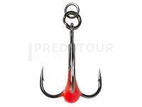 Hameçons triples Savage Gear Hot Spot Hooks SGY 1X Bn Ring Rigged #5