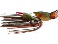 Leurre Live Target Hollow Body Craw Jig 5cm 21g - Brown/Red