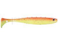 Leurre souple Dragon AGGRESSOR PRO 12.5cm - chartreuse/orange fluo/black glitter/silver glitter