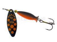 Cuiller Tournante Mepps Aglia Long Heavy - Black/Orange Dots #1+/12g