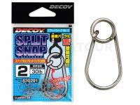 Agrafes Decoy Split Snap SN-13 Silver - #1 | 24lb