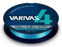 Tresse Varivas PE 4 Water Blue Edition 150m #1.5 25lb