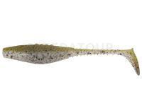 Leurre souple Dragon Belly Fish Pro 10cm - Clear/Olive - Black Glitter