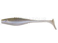 Leurre souple Dragon Belly Fish Pro 10cm - Pearl BS/Olive - Black/Silver Glitter
