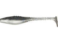 Leurre souple Dragon Belly Fish Pro 10cm - Pearl /Clear Smoked - Blue/Black glitter
