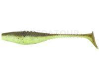 Leurre souple Dragon Belly Fish Pro 10cm - Super Yellow/Olive - Black Glitter