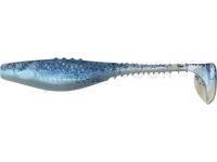 Leurre souple Dragon Belly Fish Pro  5cm - Pearl BS/ Clear - Silver/Blue glitter