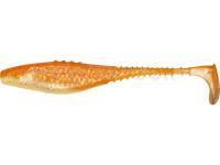 Leurre souple Dragon Belly Fish Pro  5cm - Pearl /Clear - Silver/Orange glitter