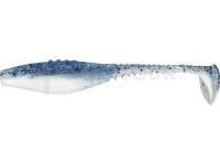 Leurre souple Dragon Belly Fish Pro  6cm -  White /Clear - Blue glitter