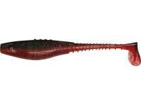 Leurre souple Dragon Belly Fish Pro 8.5cm - Red/Black - Black/Red glitter