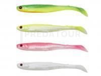 Leurres Savage Gear Slender Scoop Shad Dark Water Mix 11cm 7g 4pcs