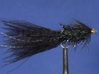 Mouche BH Crystal Bugger Black  no. 8