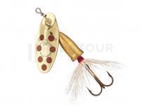 Leurre cuillère Blue Fox Vibrax Bullet Fly #2 | 8g - Gold/Brown