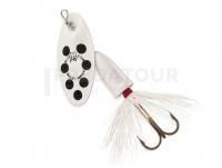 Leurre cuillère Blue Fox Vibrax Bullet Fly #2 | 8g - White / Black