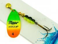 Cuiller Tournante Mepps Aglia Fluo #4 | 9g - Tiger