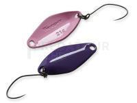 Cuillère ondulante truite Nories Masukuroto Weeper 2.1g 25mm - #008 (Violett / Pink)