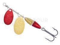 Leurre cuillère Balzer Colonel Metallica with 2 Spinner Blades 14g - Gold / Red