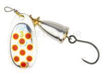 Leurre cuillère BlueFox Vibrax Hot Pepper Sans Ardillon #3 | 8g - SYR