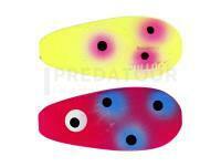 Leurre OGP Bulldog Inline P&T 2.7cm 4g - Pink/Yellow Clown