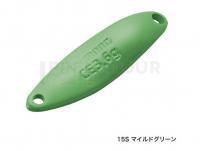 Leurre et cuiller Shimano Cardiff Slim Swimmer CE Premium 2.0g - 15S Mild Green