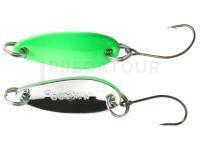 Cuilleres ondulantes Mikado Mini Spoon 24mm 2.5g - Fluo Green/Silver