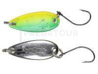 Cuilleres ondulantes Mikado Mini Spoon 24mm 2.5g - Green/Silver/05