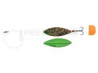 Leurre et cuiller Savage Gear LT Stickle Blade Rigged 4.2cm 4.4g #10 - Pellet UV Green