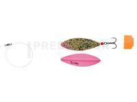 Leurre et cuiller Savage Gear LT Stickle Blade Rigged 4.2cm 4.4g #10 - Pellet UV Pink