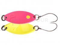 Leurre et cuiller Spro Trout Master Incy Spin Spoon 1.8g - Pink/Yellow
